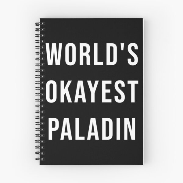Item preview, World's Okayest Paladin Warcraft WoW Gaming Funny Joke Meme Black T Shirt | Perfect Gift designed and sold by cherylousi.