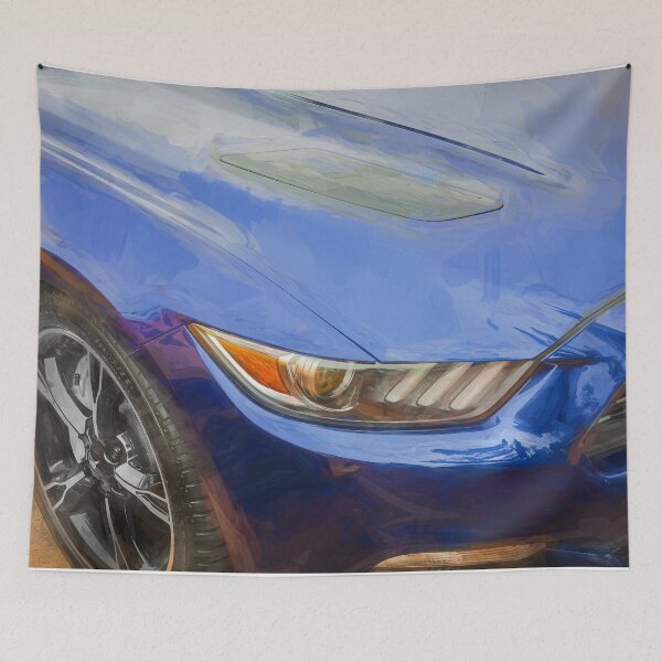 Item preview, 2016 Blue Ford Mustang GT 5.0 designed and sold by RichFrancoCars.