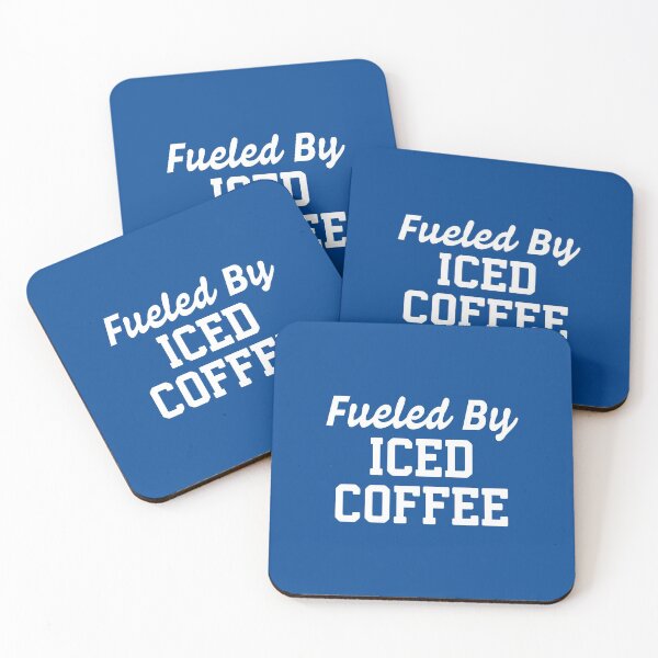 Item preview, Fueled By Iced Coffee #1 designed and sold by SalahBlt.