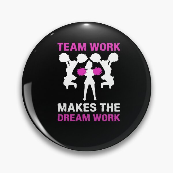Artikelvorschau, Cheerleader-Teamarbeit macht den Traum Cheerleader entworfen und verkauft von Zuepfelmuetzen.