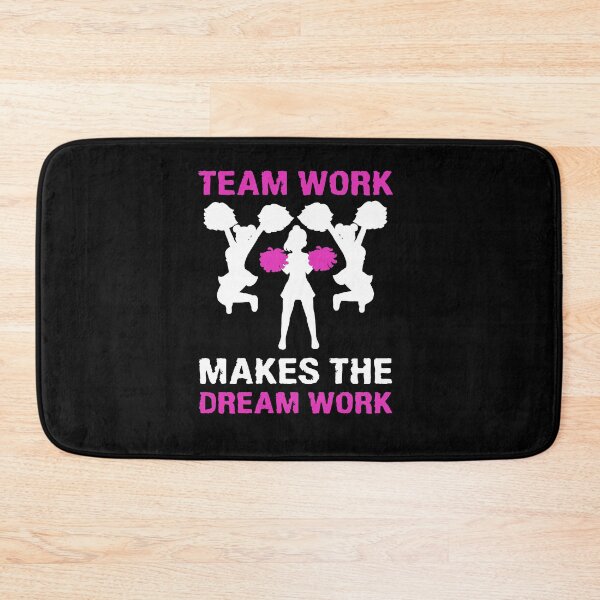 Item preview, Cheerleader Team Work Makes The Dream Cheerleader designed and sold by Zuepfelmuetzen.