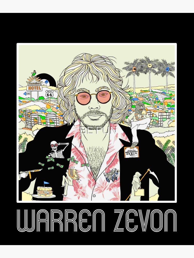 Warren Zevon Lover Poster By Zoro33 Redbubble 0653