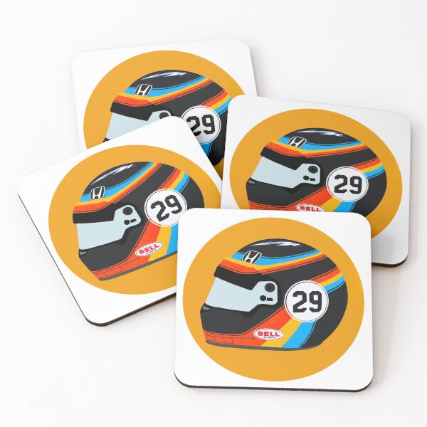 Item preview, F Alonso Indy 500 (2017) helmet designed and sold by MotorsportMerch.