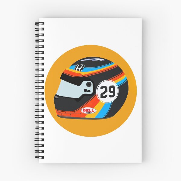 Item preview, F Alonso Indy 500 (2017) helmet designed and sold by MotorsportMerch.