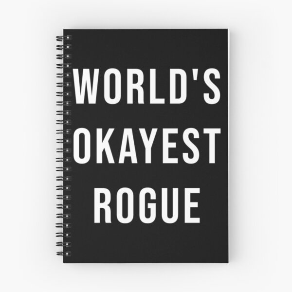 Item preview, World's Okayest Rogue Warcraft WoW Gaming Funny Joke Meme Black T Shirt | Perfect Gift designed and sold by cherylousi.