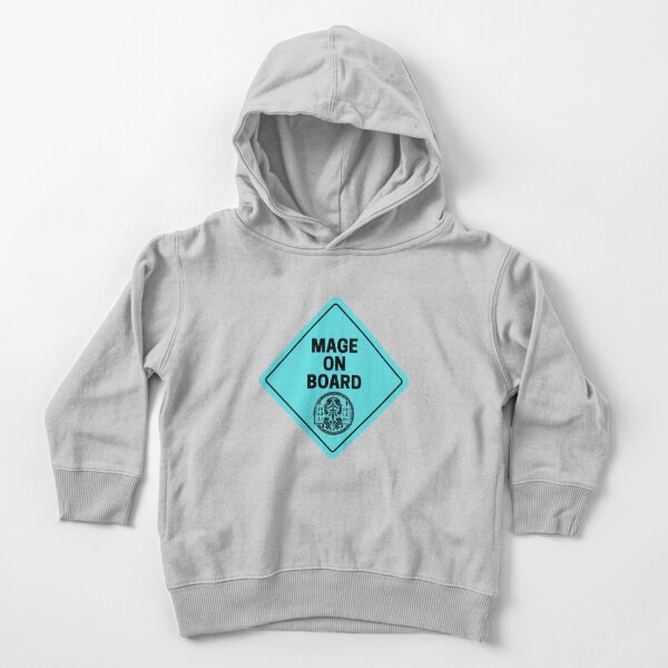 Crête de classe de mage | Cadeau parfait Sweat à capuche épais pour tout-petit
