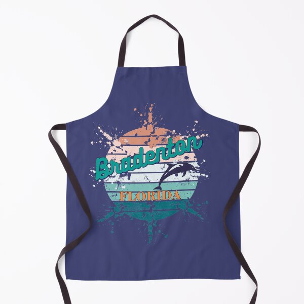 Item preview, Brandenton Florida Exploding Watercolor Retro Sunset designed and sold by adriana-holmes.
