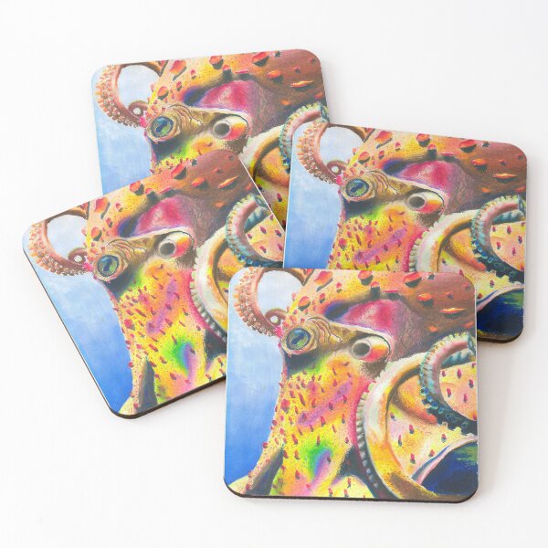 Item preview, Oil Pastel Octopus designed and sold by AlyNDesign.