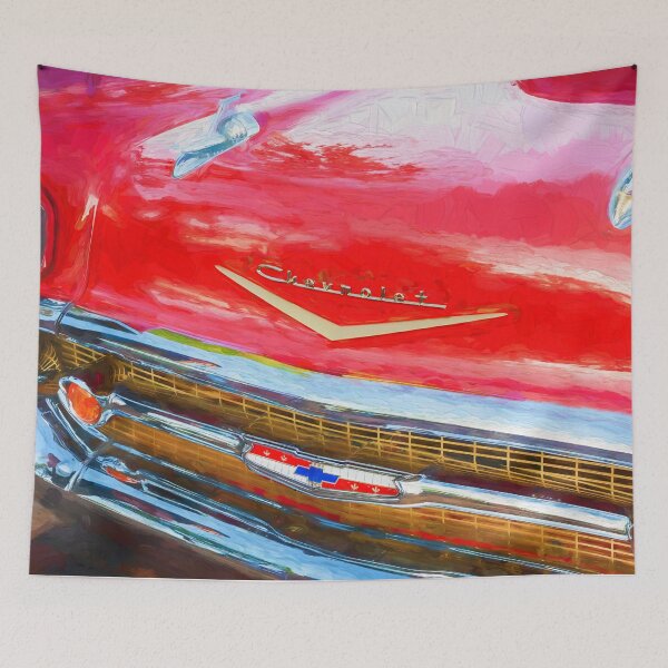 Item preview, 1957 Red Chevrolet Bel Air  designed and sold by RichFrancoCars.