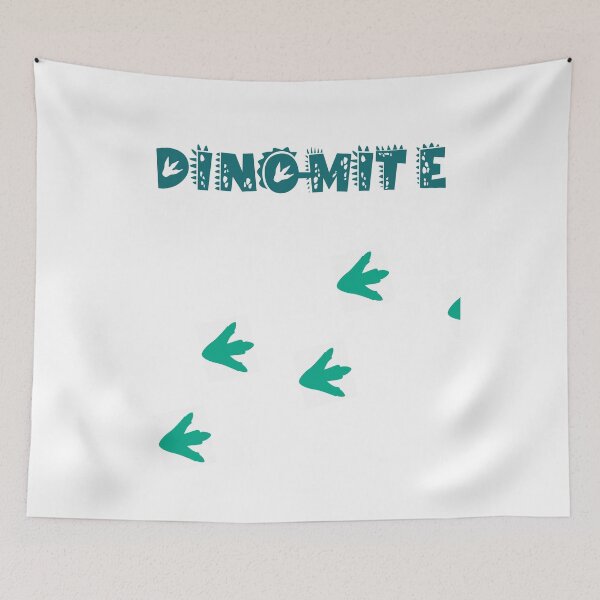 Item preview, Dino-mite dinosaur paleontologist footprint design designed and sold by MiloHarris.