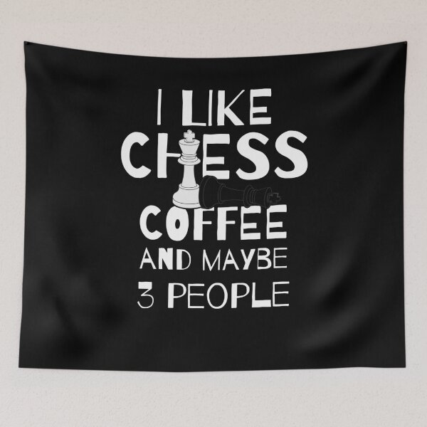 Item preview, I like chess coffee and maybe 3 people designed and sold by Hoffman-Design.