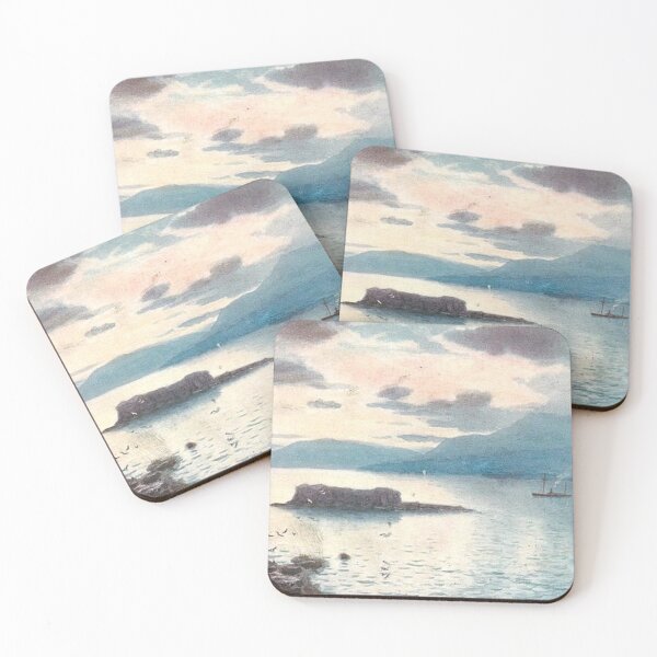 Item preview, Vintage Illustration of Oban, Scotland - Shepherds Hat & Sound of Mull designed and sold by yourscotland.