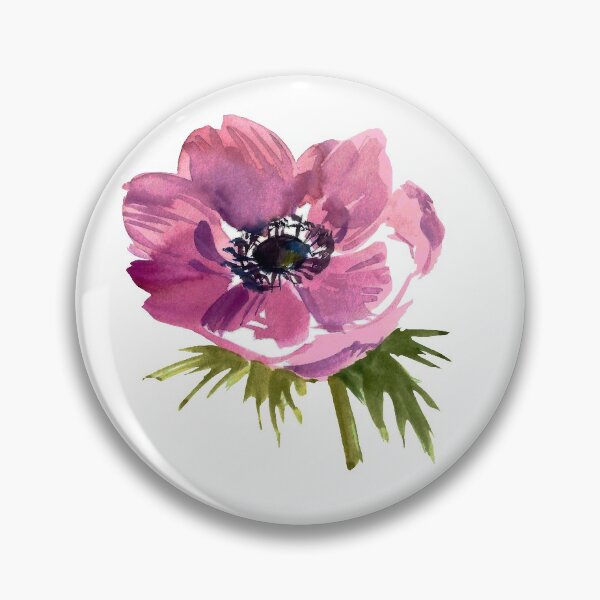 Item preview, Beautiful Anemone. Vintage Pretty Anemone. designed and sold by ZheltakovaIana.