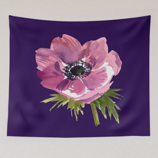 Item preview, Beautiful Anemone. Vintage Pretty Anemone. designed and sold by ZheltakovaIana.