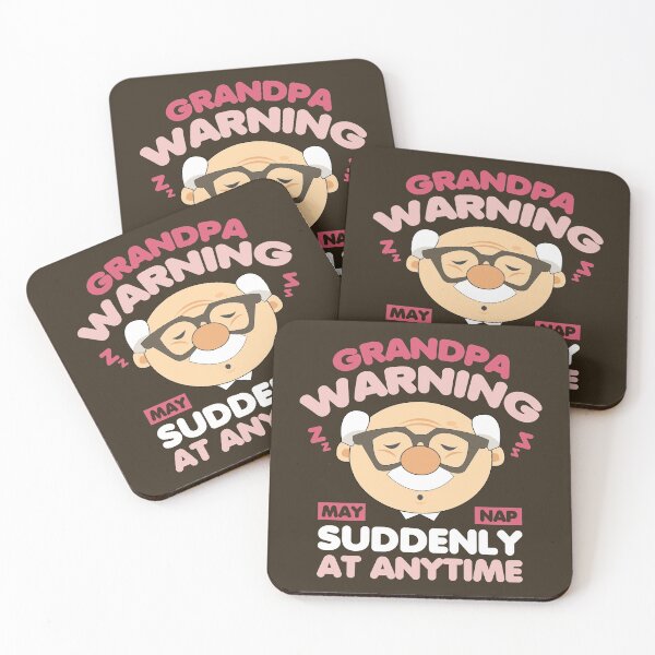 Item preview, May Nap Suddenly At Any Time Funny Grandpa Warning designed and sold by Chris Pierre Art.