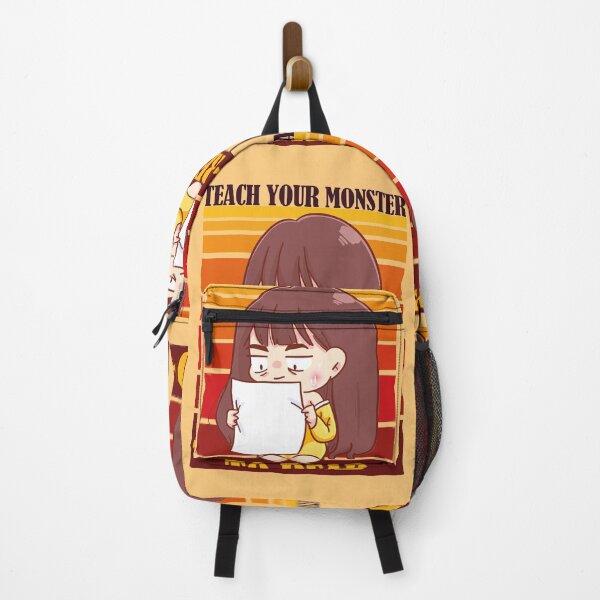 Item preview, Teach your Monster to Read- Cute Kawaii little girl reading designed and sold by EvaWolf.