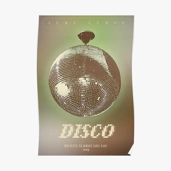 DISCO SURF CURSE POSTER Poster