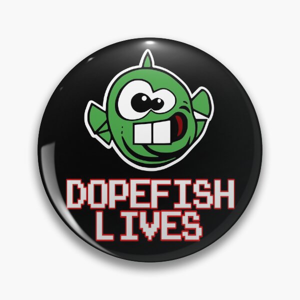 Item preview, Dopefish lives - Retro PC Gamer -Classic Video Game Inside Joke  designed and sold by jacob-jendrey.