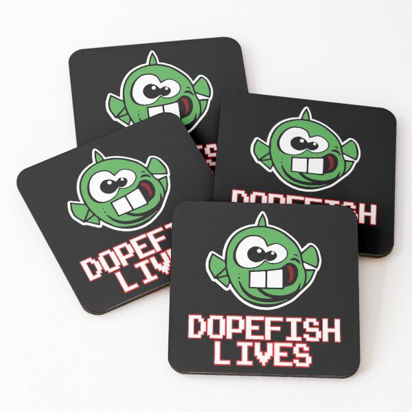Item preview, Dopefish lives - Retro PC Gamer -Classic Video Game Inside Joke  designed and sold by jacob-jendrey.