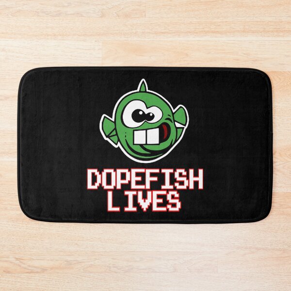 Item preview, Dopefish lives - Retro PC Gamer -Classic Video Game Inside Joke  designed and sold by jacob-jendrey.