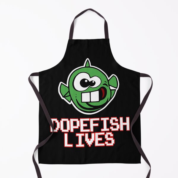 Item preview, Dopefish lives - Retro PC Gamer -Classic Video Game Inside Joke designed and sold by jacob-jendrey.