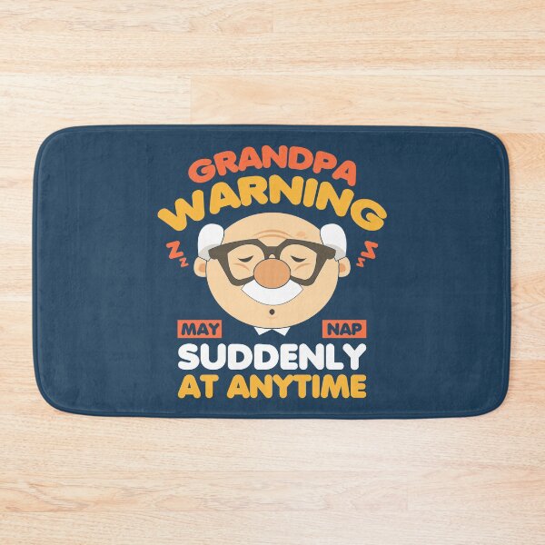 Item preview, May Nap Suddenly At Any Time Funny Grandpa Warning designed and sold by Chris Pierre Art.