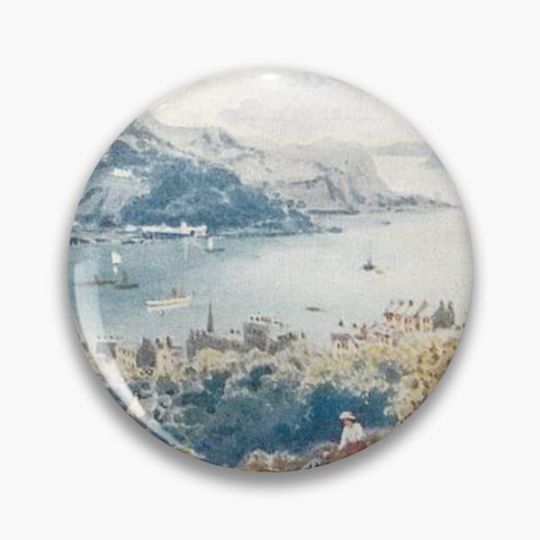 Item preview, Vintage Illustration of Oban, Scotland - Island of Kerrera designed and sold by yourscotland.