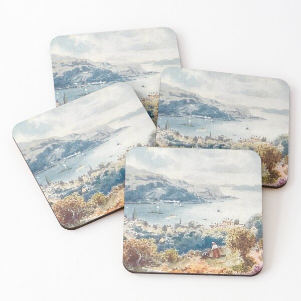 Item preview, Vintage Illustration of Oban, Scotland - Island of Kerrera designed and sold by yourscotland.