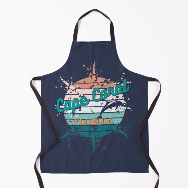 Item preview, Cape Coral Florida Exploding Watercolor Retro Sunset designed and sold by adriana-holmes.