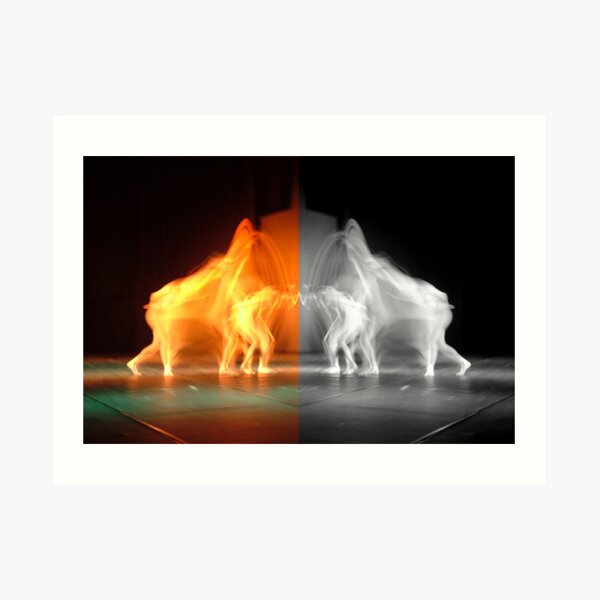 PROMENADE & JUMP Art Print