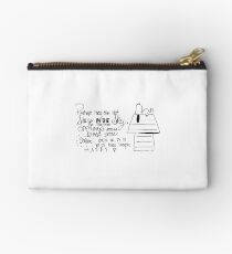 Snoopy Quote Studio Pouch