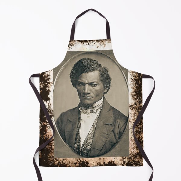 Item preview, Young Frederick Douglass Portrait Public Domain Images Design designed and sold by EarthArtDesigns.