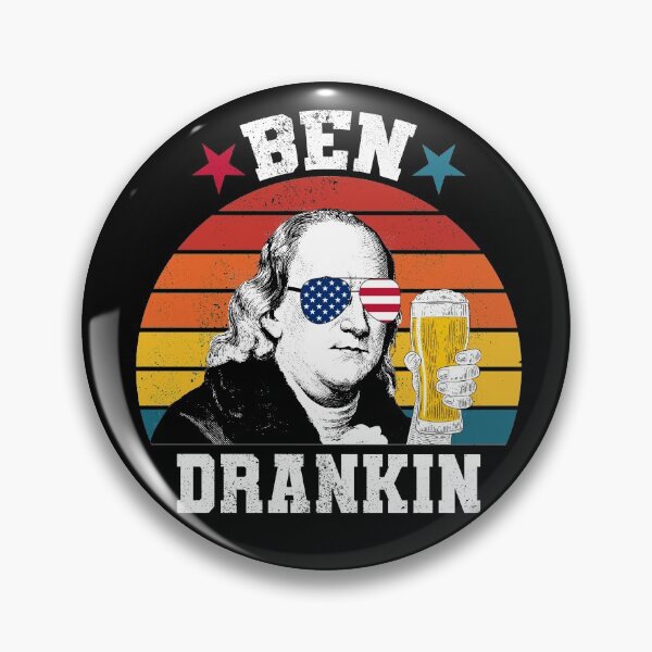 Item preview, Ben Drankin 4th of July Beer designed and sold by Koi-Art.