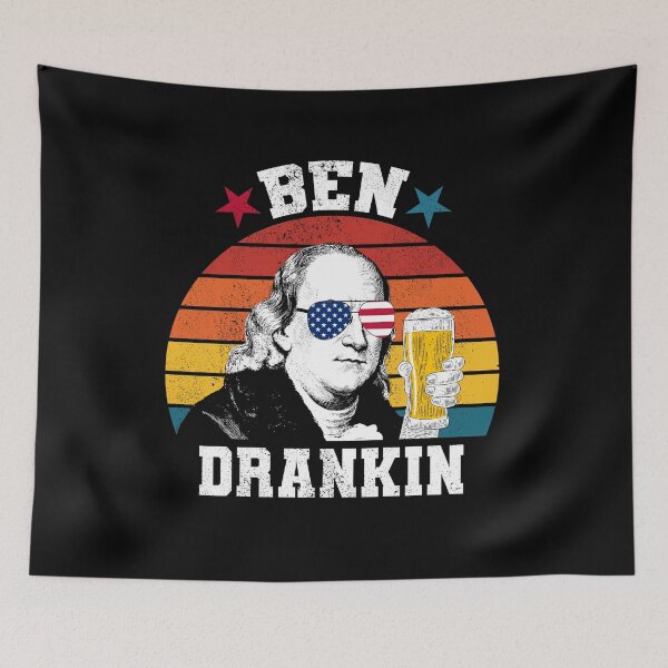 Item preview, Ben Drankin 4th of July Beer designed and sold by Koi-Art.