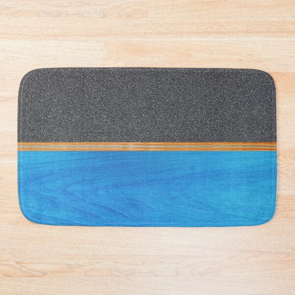 Item preview, SPLIT Skate Deck - grip tape and BLUE designed and sold by Tree45.