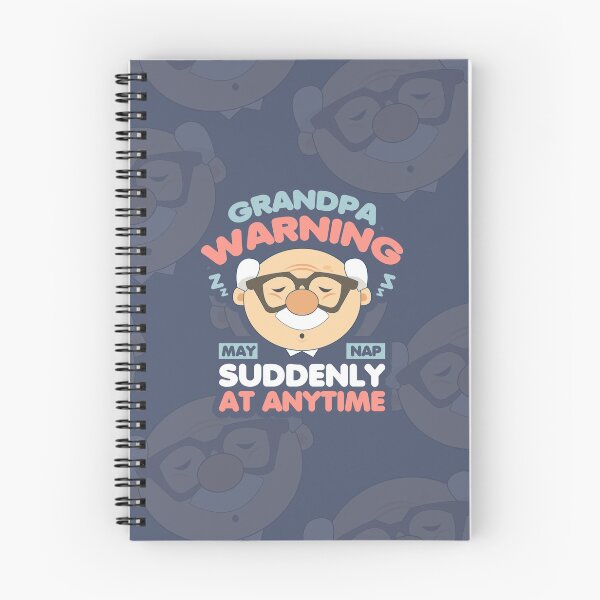 Item preview, May Nap Suddenly At Any Time Funny Grandpa Warning designed and sold by Chris Pierre Art.