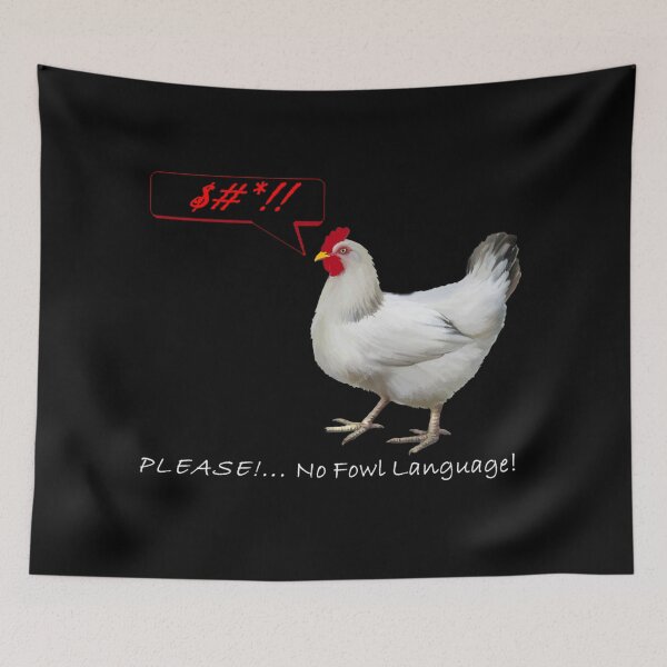 Item preview, fowl LANGUAGE designed and sold by THE AMERICAN TEEVANGELIST.