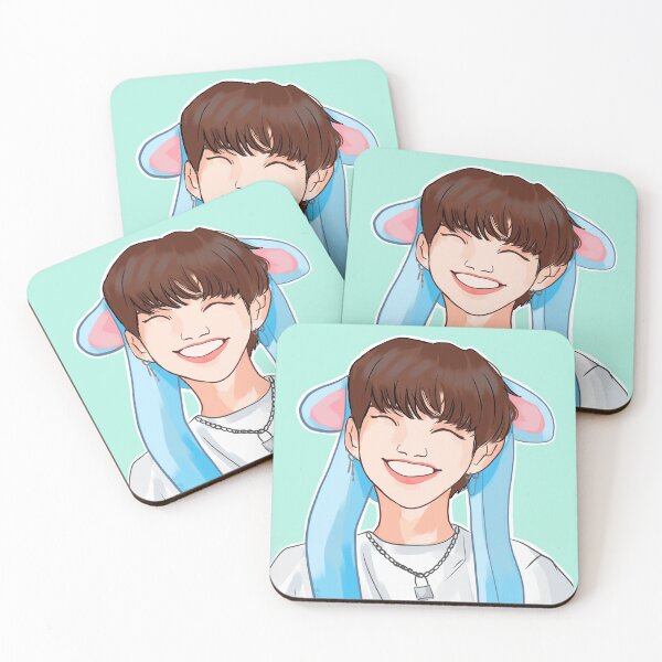Item preview, Stray kids Han jisung artwork [Mint version] designed and sold by LilMissRandom17.