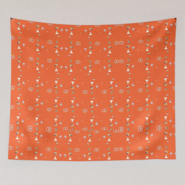 Item preview, Wedding icons seamless pattern designed and sold by seelya83.