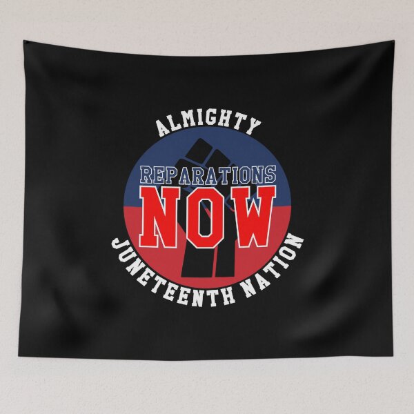 Item preview, Almighty Juneteenth Nation Reparations Now designed and sold by DIRTYDUNNZ.
