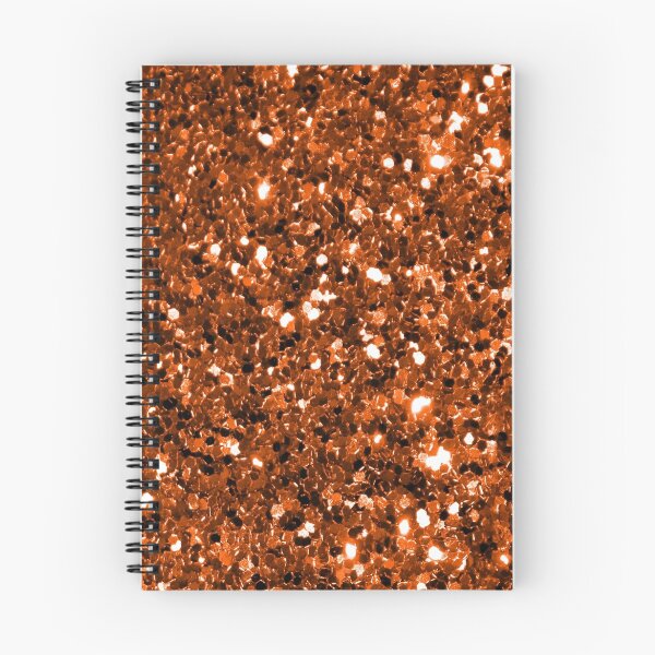 Artikelvorschau, Orange Sparkly Confetti Glitter entworfen und verkauft von CiaoBellaLtd.