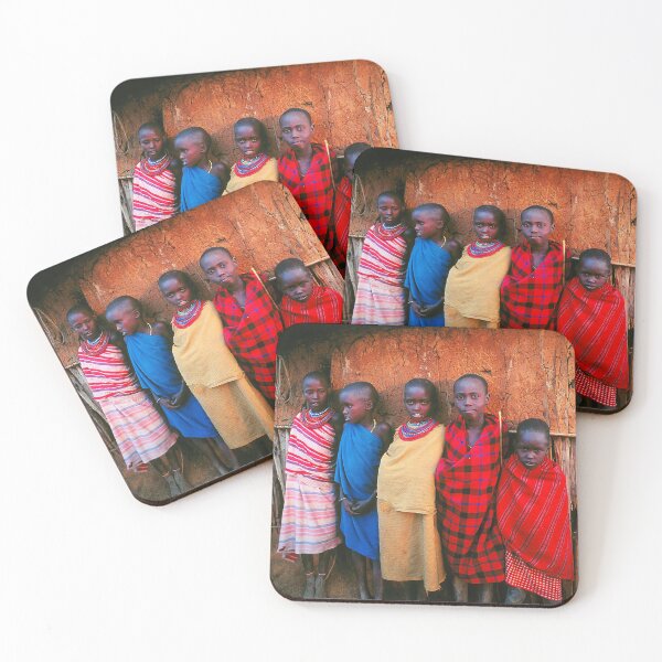 Item preview, African Children In Kenya, Africa By Mud Hut  designed and sold by DEC02.