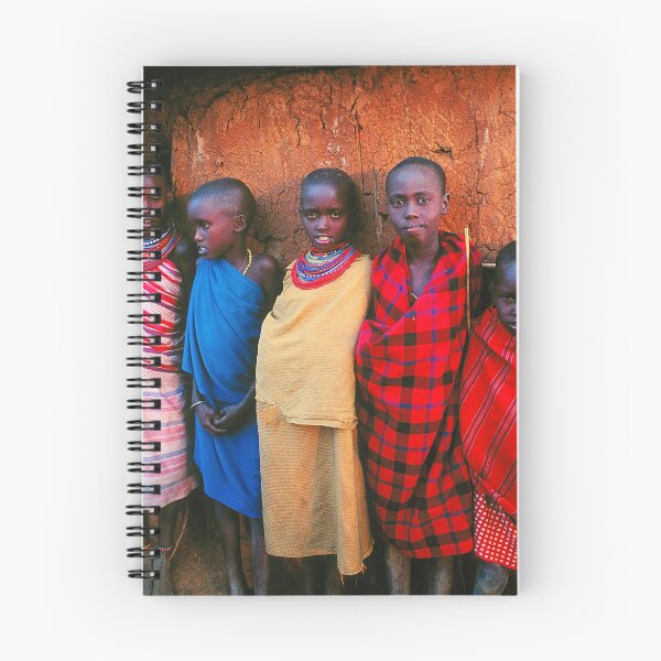 Item preview, African Children In Kenya, Africa By Mud Hut  designed and sold by DEC02.
