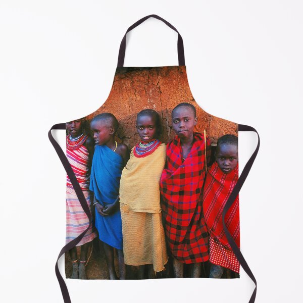 Item preview, African Children In Kenya, Africa By Mud Hut designed and sold by DEC02.