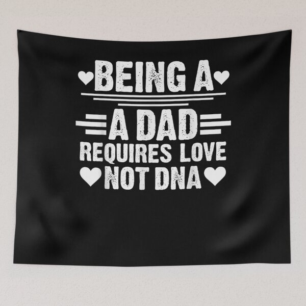 Item preview, Mens Being A Dad Reguires Love Not Dna Dad  designed and sold by zpruby.