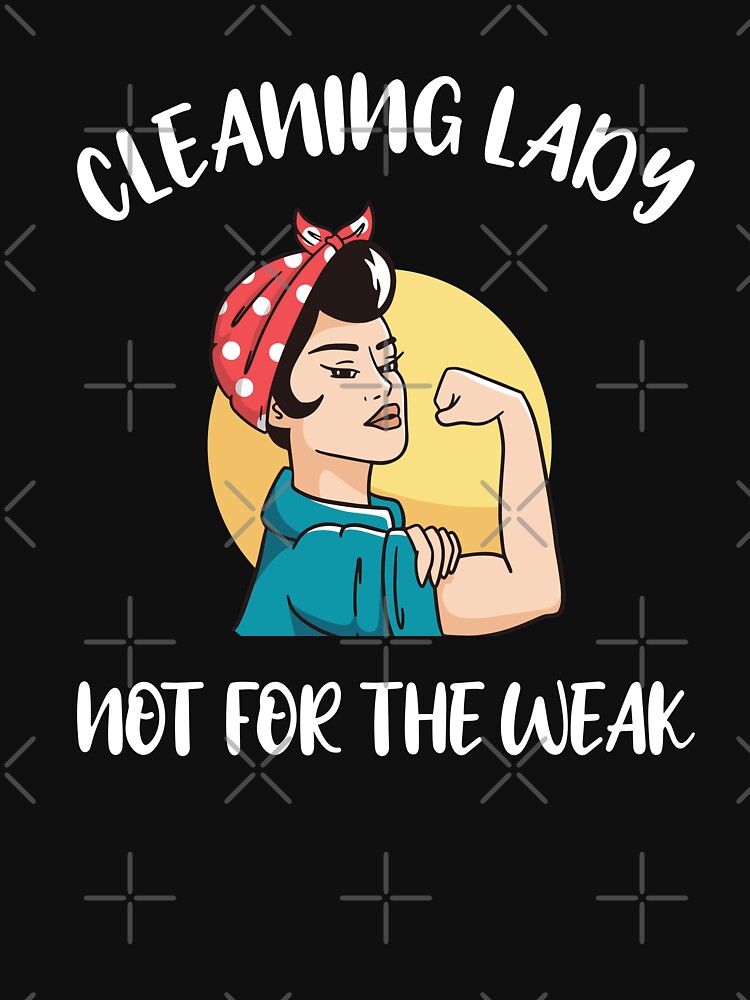 Thumbnail 7 of 7, Classic T-Shirt, Cleaning Lady Housekeeper Housekeeping Cleaner designed and sold by Pukiart.