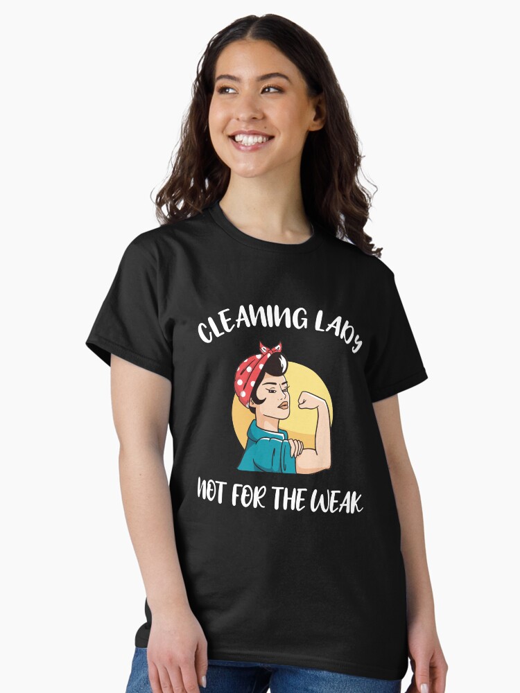 Thumbnail 2 of 7, Classic T-Shirt, Cleaning Lady Housekeeper Housekeeping Cleaner designed and sold by Pukiart.