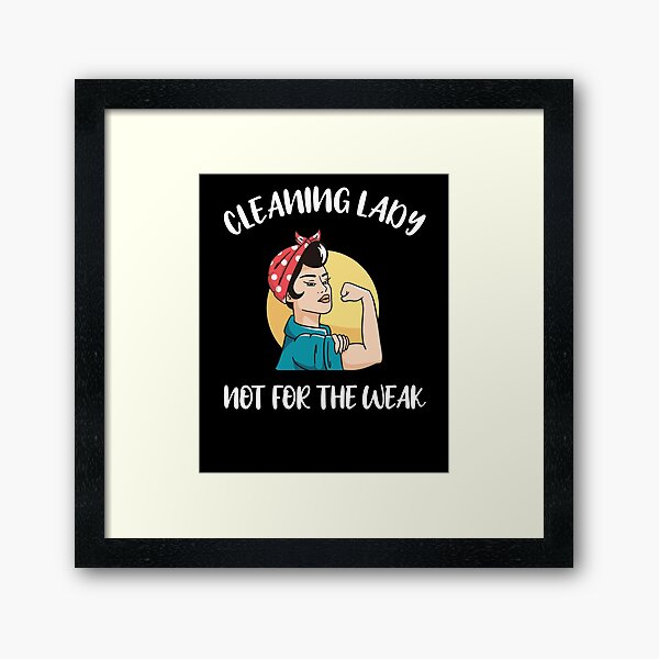 Item preview, Cleaning Lady Housekeeper Housekeeping Cleaner designed and sold by Pukiart.