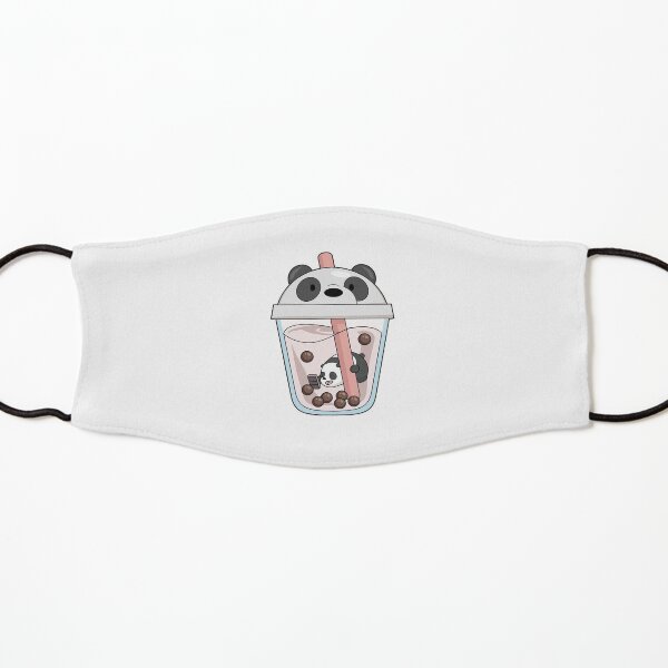 sticker de panda ( serie animada escandalosos ) Mascarilla para niños