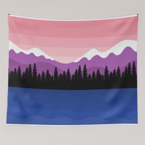 Item preview, Genderfluid Pride Landscape designed and sold by izzychar.